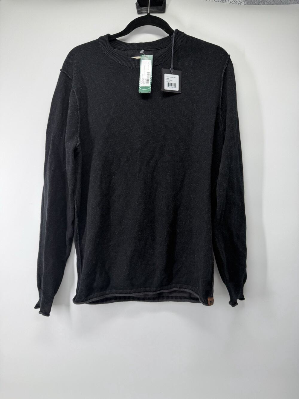 The Normal Brand Men's Black M 100% Cotton Jimmy Plated Hoodie NWT